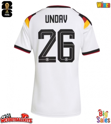 Germany Deniz Undav #26 Replica Home Stadium Shirt for Women World Cup 2026 Short Sleeve